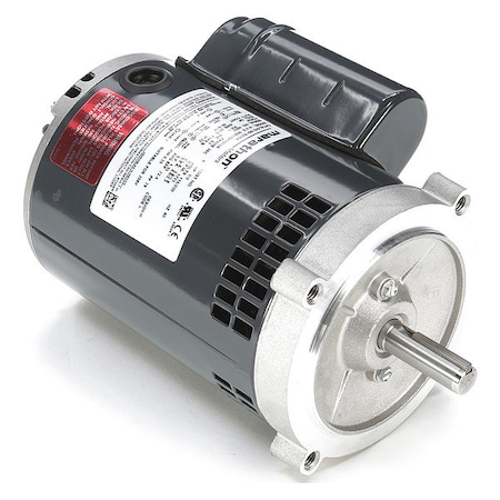 Capacitor-Start/Run General Purpose Motor, 1/3 hp HP, 115/230V AC Voltage, 56C Frame