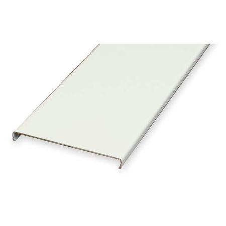 Raceway Cover, 3000 Series, 1, 2 Channel, 2 3/4 in W, 1/4 in H, 60 in L, Gray