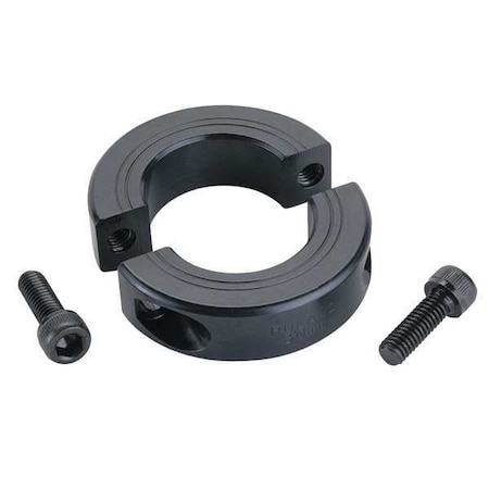 Shaft Collar, Clamp, 2Pc, 28mm, Steel