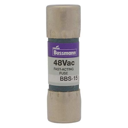 Midget Fuse, Fast-Acting, 3/4A, 600V AC, Non-Indicating, 10kA at 600V AC