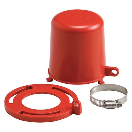 Plug Valv Lockout,Fits 2-3/16 to 2-1/2In