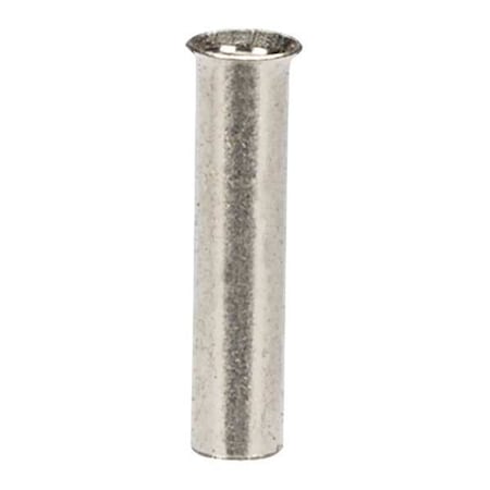 Ferrule, 14 AWG, Non-Insul, 15/32in., PK1000