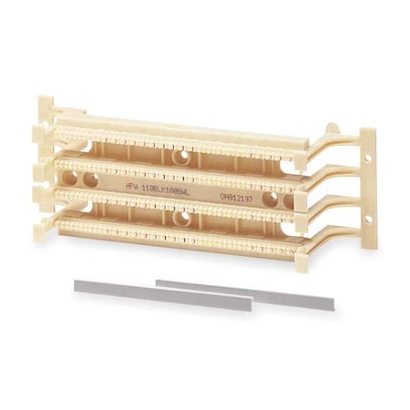 Wiring Block,110 w/4pair block
