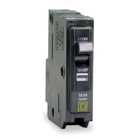 Miniature Circuit Breaker, QO Series, 35A, 1 Pole, 120/240V AC, 10kA at 120/240V AC