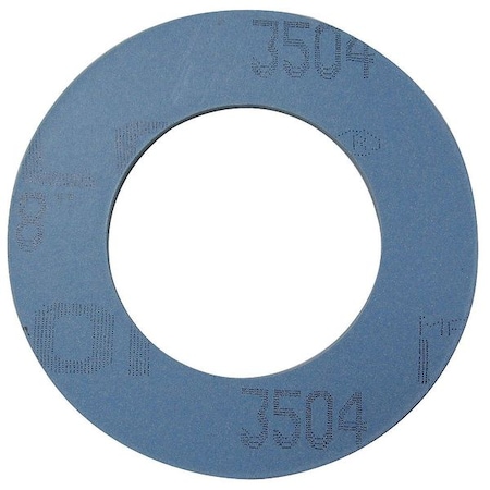 Flange Gasket,1 in.,1/16 in.,Blue,PTFE