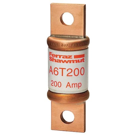 UL Class Fuse, T Class, Very Fast-Acting, 175A, 600V AC, Non-Indicating