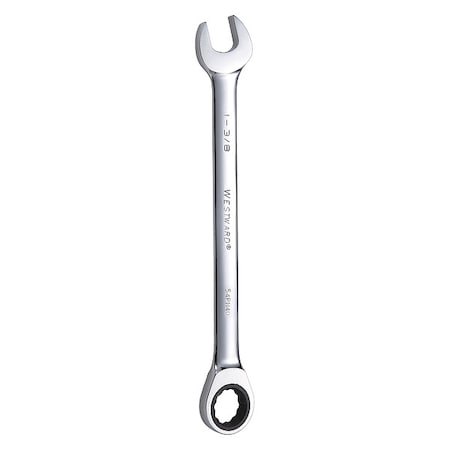 Ratcheting Wrench, Combination, SAE, 1-3/8