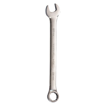 Combination Wrench,26mm,Metric,Satin