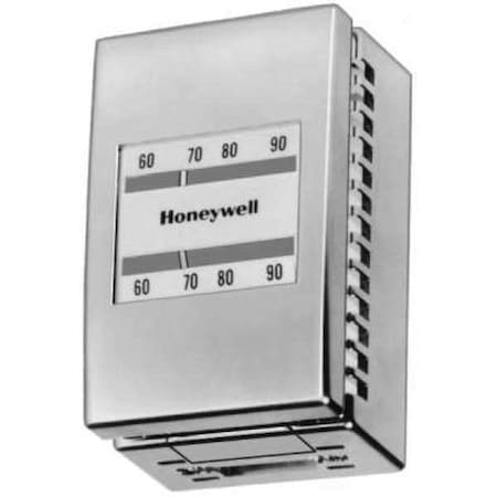 Pneumatic Thermostat Conversion Kit, Single Temperature, Cooling, 2 Pipe, Vertical, 1/8 in