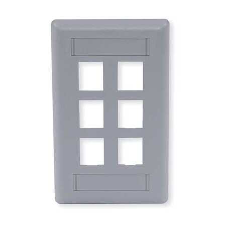 Wall Plate,6 Port