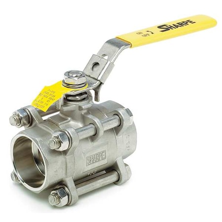 2" Socket Stainless Steel Ball Valve Inline