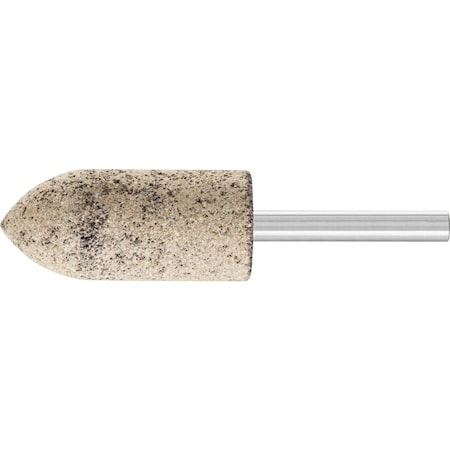 A11 Resin Mounted Point 1/4" Shank - Aluminum Oxide 30 Grit INOX EDGE