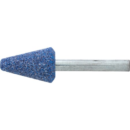 A5 Vitrified Mounted Point 1/4" Shank - Ceramic oxide 46 Grit TOUGH
