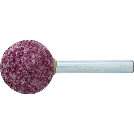 A25 Vitrified Mounted Point 1/4" Shank - Aluminum Oxide 30 Grit STEEL