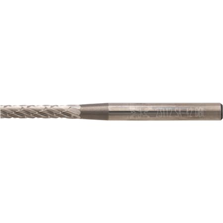 Carbide Bur - Cylind. (Plain End), DBL Cut - 3/32" x 1/2" x 1/8" Shank - SA-42