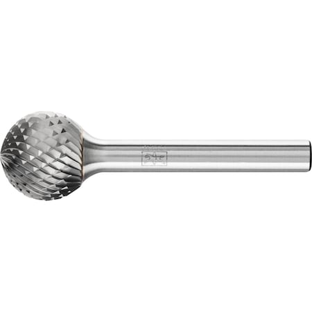 Carbide Bur - Ball Shape, DIA Cut - 5/8" x 9/16" x 1/4" Shank - SD-6