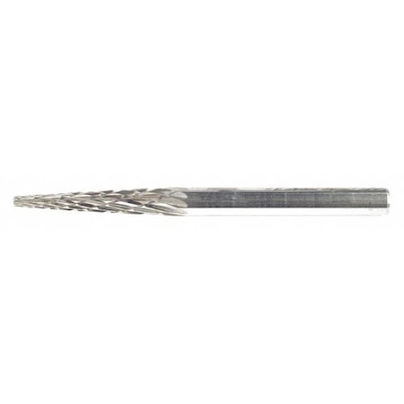 Carbide Bur,SCTI SM-43,1/8",Double Cut