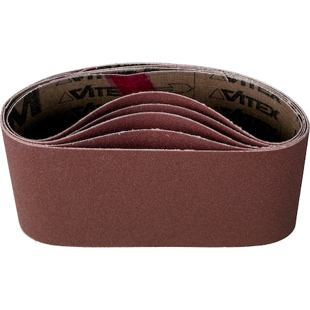 3-1/2" x 15-1/2" Coated Portable Belt - Aluminum Oxide - 120 Grit