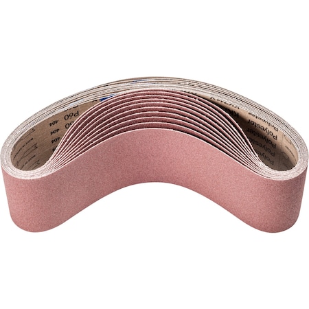 Coated Belt,Al/Oxd,4"x36",60 Grit, 4" W, 36" L, Coated, Aluminum Oxide, 60 Grit