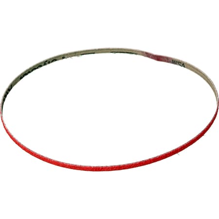 Coated Belt,Co-Cool,1/4"x18",60 Grit, 1/4" W, 18" L, Coated, Ceramic Oxide, 60 Grit