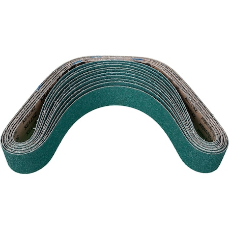 Coated Belt,Zirc,2"x48",36 Grit, 2" W, 48" L, Coated, Zirconia Alumina, 36 Grit