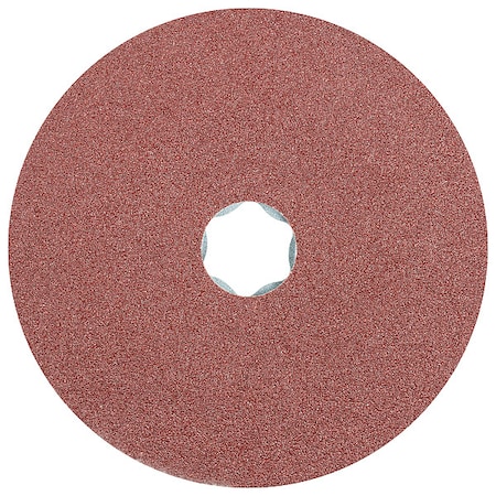 Combiclick Fiber Disc,4-1/2",Al/Oxd,60