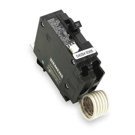 Miniature Circuit Breaker, BF Series, 30A, 1 Pole, 120V AC, 10kA at 120V AC