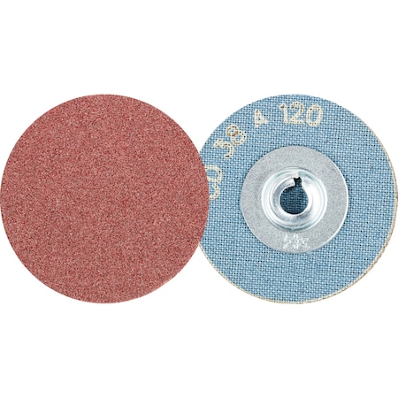1-1/2" COMBIDISC Abrasive Disc - Type CD - Aluminum Oxide - 120 Grit