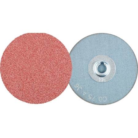 3" COMBIDISC Abrasive Disc - Type CD - Aluminum Oxide - 36 Grit