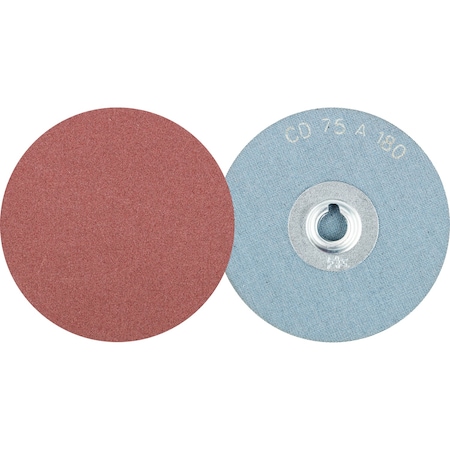3" COMBIDISC Abrasive Disc - Type CD - Aluminum Oxide - 180 Grit