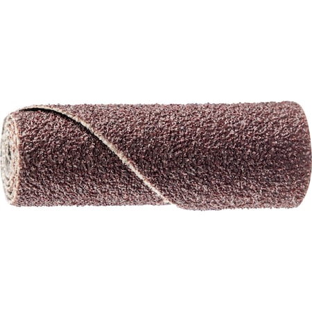 1/2" x 1-1/2" Cartridge Roll, 1/8" AH - Untapered Type, Aluminum Oxide 80 Grit