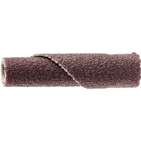 1/4" x 1" Cartridge Roll, 1/8" AH - Untapered Type, Aluminum Oxide 120 Grit