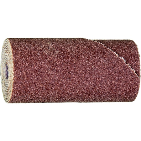 1" x 2" Cartridge Roll, 1/4" AH - Untapered Type, Aluminum Oxide 120 Grit
