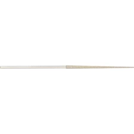 Diamond Needle File,Round,Coarse,5-1/2