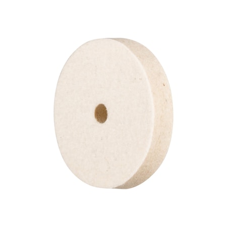 Felt Wheel, 1-3/4"x3/8"x1/4", Arbor Hole