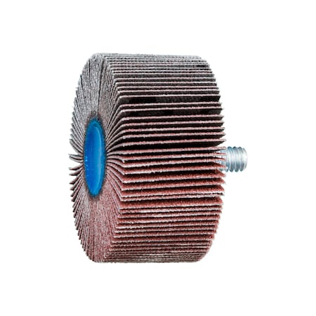 2" x 1" Quick Change Flap Wheel - 1/4-20 Thread - Aluminum Oxide - 120 Grit