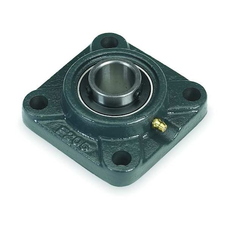 Flange Bearing,4-Bolt,Ball,3/4" Bore