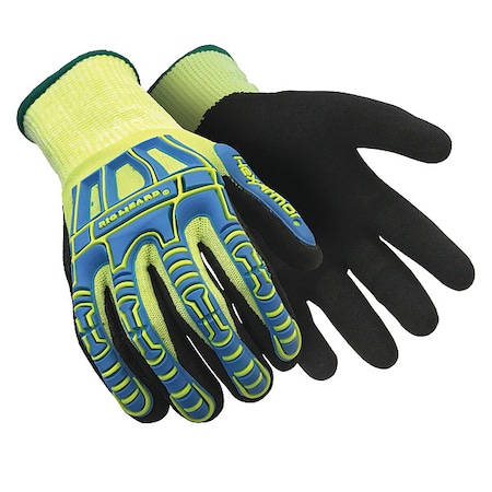 Rig Lizard(R) Thin Lizzie Mechanics Gloves, Nitrile Palm, XL