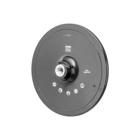 Hook/Loop Disc,Holder,7"x5/8"-11