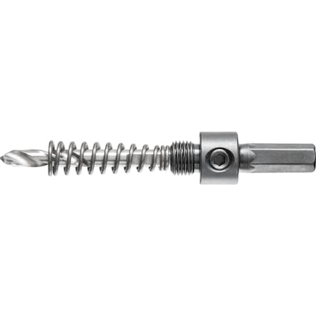 Hole Saw Arbor,Hex Shank,3/8