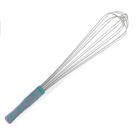 French Whip, L 18 In, Aqua