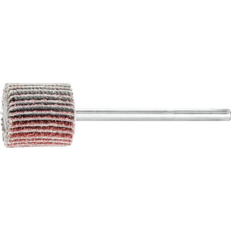 5/8" x 5/8" Mini Mounted Flap Wheel - 1/8" Shank - Aluminum Oxide 60 Grit