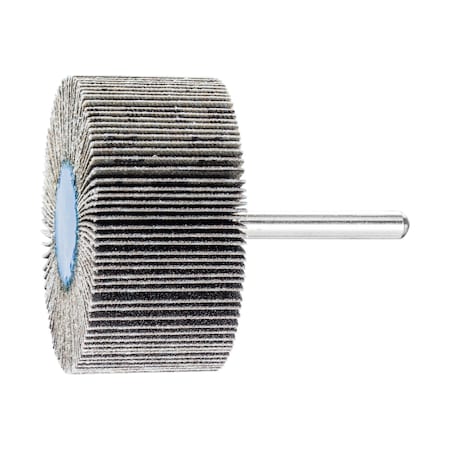 2" x 1" Mounted Flap Wheel - 1/4" Shank - 120 Grit SiC