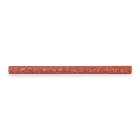 Sharpening File, Rd, A/O, Orange/Brn, Med