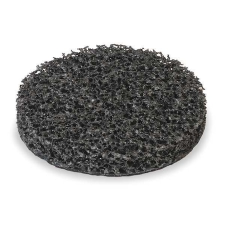 Hook-and-Loop Surface Conditioning Disc, 4-1/2" Dia, No Hole, Silicon Carbide, Not Applicable Grit
