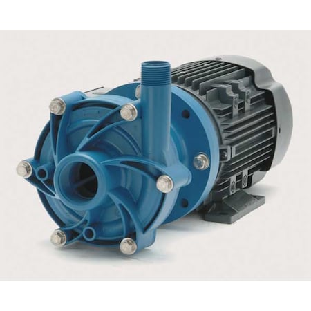 3/4 HP PP Magnetic Drive Pump 115/208-230V 1-1/2" FNPT