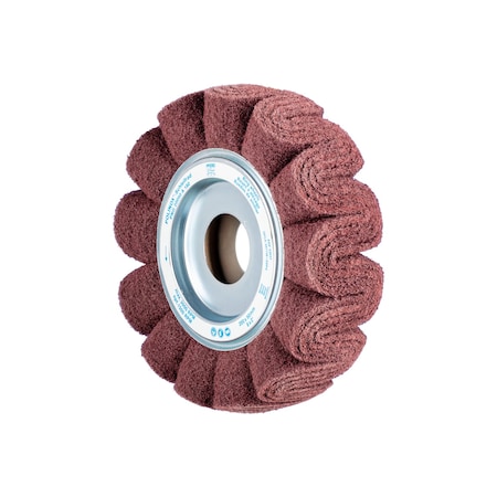 8" X 2" POLINOX Unmounted Flap Wheel - 1-3/4" AH - PNG Type - 180 Grit