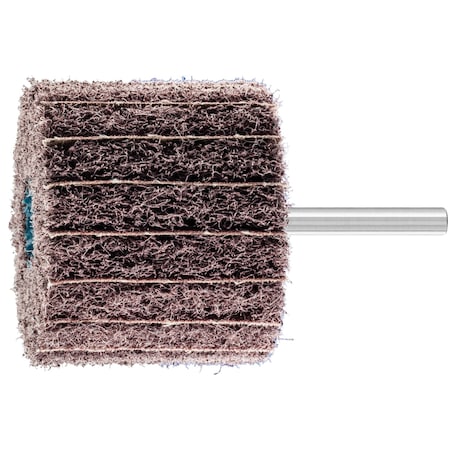 2-3/8" x 2" POLINOX Mtd. Flap Wheel - 1/4" Shank - PNZ Type - 100 Grit
