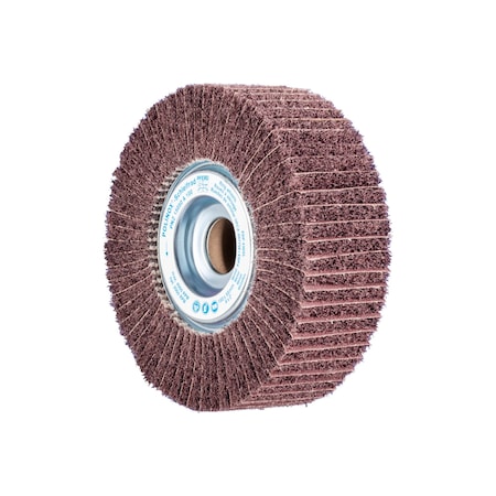 6" X 2" POLINOX Unmounted Flap Wheel - 1" AH - PNZ Type - 100 Grit