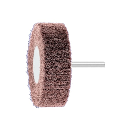 3" x 1" POLINOX Mtd. Flap Wheel - 1/4" Shank - PNL Type - 280 Grit